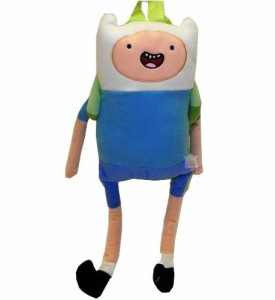 アドベンチャータイム ぬいぐるみ ドール Adventure Time 17 Plush Backpack: Finn by Adventure T