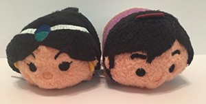 アラジン ジャスミン ディズニープリンセス Disney Aladdin & Jasmine Mini Tsum Tsum's 3.5" Plu