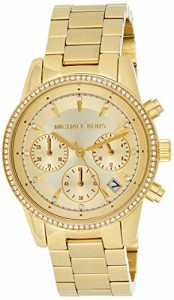 腕時計 マイケルコース レディース Michael Kors Women's Ritz Gold-Tone Watch MK6356