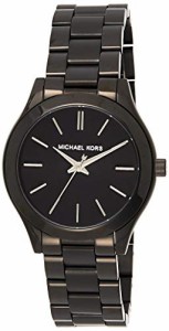 腕時計 マイケルコース レディース Michael Kors Women's Mini Slim Runway Black Watch MK3587
