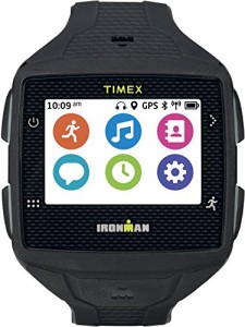 腕時計 タイメックス メンズ Timex TW5K88800F5 Ironman One GPS Watch, Full Size, Black/Gray