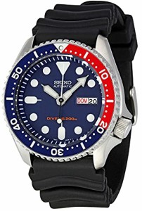 腕時計 セイコー メンズ Seiko Men's SKX009K1 Blue Dial Divers Watch