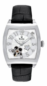 腕時計 ブローバ レディース Bulova Women's 96P118 BVA Series Floral Aperture Dial Watch