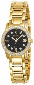 腕時計 ブローバ レディース Bulova Women's 98R108 Diamond Accented Calendar Watch