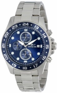 腕時計 インヴィクタ インビクタ Invicta Men's 15205 Pro Diver Chronograph Blue Dial Stainless Ste