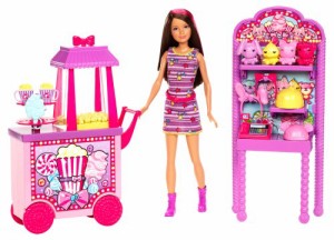 バービー バービー人形 チェルシー Mattel Barbie Sisters Popcorn and Souvenirs Playset