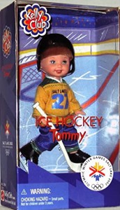 バービー バービー人形 チェルシー Barbie- Kelly Club Doll Ice Hockey Tommy 1997 Winter Olymic Ga