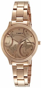 腕時計 タイメックス レディース Timex Fashion Analog Brown Dial Women's Watch-TW000T610