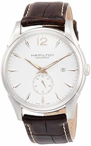 腕時計 ハミルトン メンズ Hamilton Men's H38655515 Jazzmaster Slim White Dial Watch