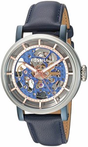 腕時計 フォッシル レディース Fossil Women's ME3136 Original Boyfriend Automatic Blue Leather Watc