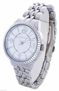 腕時計 アンクライン レディース Anne Klein Women's White Dial Silver Tone Bracelet Watch AK/1759W