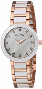 腕時計 ブローバ レディース Bulova Women's 98P160 Analog Display Analog Quartz Two Tone Watch