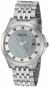 腕時計 ブローバ レディース Bulova Women's 96P174 Analog Display Analog Quartz Silver Watch