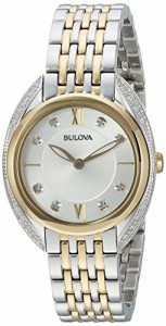 腕時計 ブローバ レディース Bulova Women's 98R229 Analog Display Quartz Two Tone Watch