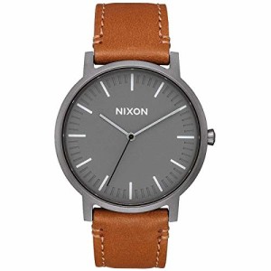 腕時計 ニクソン アメリカ NIXON Porter Leather A1058 50m Water Resistant Men’s Watch (20-18mm Leat