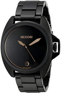 腕時計 ニクソン アメリカ Nixon Men's 'Anthem' Quartz Metal and Stainless Steel Watch, Color:Black (