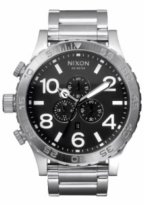 腕時計 ニクソン アメリカ Nixon 51-30 Chrono Men’s Underwater Stainless Steel Watch (51mm. Stainle