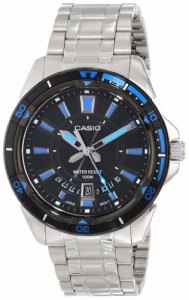 腕時計 カシオ メンズ Casio Men's MTD-1066D-1AVDF Core Stainless Steel Watch