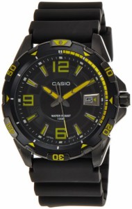 腕時計 カシオ メンズ Casio Men's MTD-1065B-1A2VDF Analog Resin Band Watch