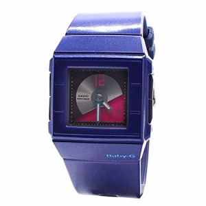 腕時計 カシオ レディース Casio Women's Baby-G BGA201-2E Blue Resin Quartz Watch with Grey Dial