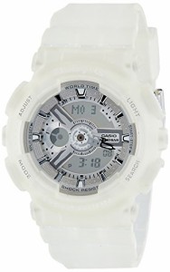 腕時計 カシオ レディース Casio Baby-G BA-110 Semi Transparent Silver (BA-110-7A2DR)