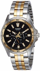 腕時計 カシオ メンズ Casio MTD-300SG-1AV Men's Two-Tone 50M Stainless Steel Watch