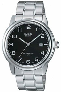 腕時計 カシオ メンズ Casio Collection Womens Analogue Watch MTP-1221A with Stainless Steel Strap, Bla