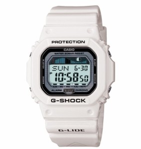 腕時計 カシオ メンズ Casio Men's GLX5600-7 G-Shock G-Lide Surfing Watch - white