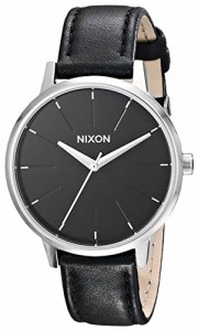 腕時計 ニクソン アメリカ Nixon Kensington Leather Black Casual Designer Women’s Watch (37mm. Blac