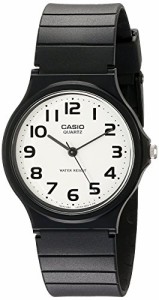 腕時計 カシオ メンズ Casio Men's MQ24-7B2 Analog Watch with Black Resin Band