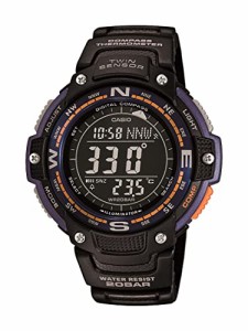 腕時計 カシオ メンズ Casio Men's SGW-100-2BCF Twin Sensor Digital Display Quartz Black Watch