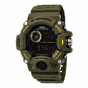 腕時計 カシオ メンズ Casio Rangeman GW9400-3 AS MB6 Twin Sensor Wristwatch