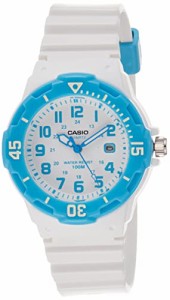 腕時計 カシオ レディース Casio Women's LRW-200H-2BVCF Stainless Steel Watch with White Resin Band