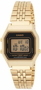 腕時計 カシオ レディース Casio Women's Illuminator LA680WGA-1 Gold Metal Quartz Watch