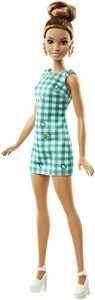 バービー バービー人形 ファッショニスタ Barbie Fashionistas Doll 50 Emerald Check