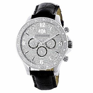 腕時計 ラックスマン メンズ LUXURMAN Mens Diamond Watch 0.18 ctw of Diamonds