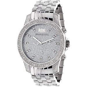 腕時計 ラックスマン メンズ LUXURMAN Mens Diamond Watch 0.50ctw of Diamonds