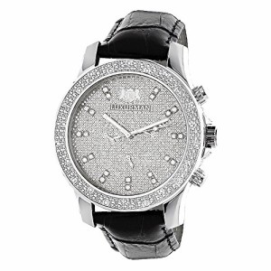 腕時計 ラックスマン メンズ LUXURMAN Mens Diamond Watch 0.25ctw of Diamonds