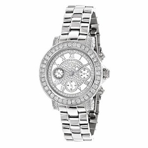 腕時計 ラックスマン レディース LUXURMAN Ladies Diamond Watch 3ctw of Diamonds