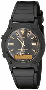 腕時計 カシオ メンズ Casio Men's AW49HE-1AV Ana-Digi Dual Time Watch
