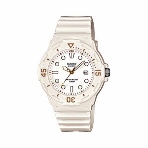 腕時計 カシオ レディース Casio #LRW200H-7E2V Women's White Rubber Band 100M Sports Analog Watch