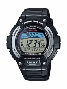 腕時計 カシオ メンズ Casio Men's WS220-1A Tough Solar Digital Sport Watch