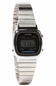 腕時計 カシオ レディース CASIO Small Digital Classic Series Women's Stylish Watch - Silver One Size