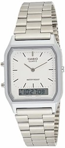 腕時計 カシオ レディース Casio Collection AQ-230A-7DMQYES Mens Watch, Off-White