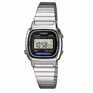 腕時計 カシオ メンズ Casio Women's plastica Digital Watch with Stainless Steel Strap, Silver, 10 (Mod