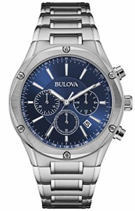 腕時計 ブローバ メンズ Bulova Chronograph Blue Dial Mens Watch 96B248