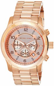 腕時計 マイケルコース メンズ Michael Kors Men's Runway Rose Gold-Tone Watch MK8096