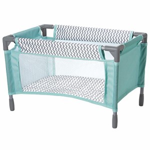 アドラ 赤ちゃん人形 ベビー人形 Adora Baby Doll Crib Playpen Bed with an On-the-Go Carry Bag for 