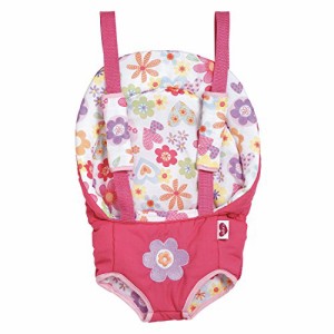 アドラ 赤ちゃん人形 ベビー人形 Adora Snuggle Baby Doll Carrier - Pink Flower Power, Fits Dolls &