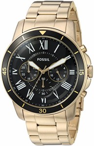 腕時計 フォッシル メンズ Fossil Men's FS5267 Grant Sport Chronograph Gold-Tone Stainless Steel Watc